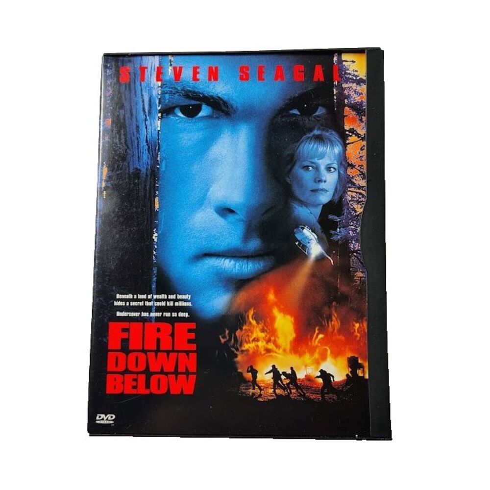 Fire Down Below DVD 1997 Movie Steven Seagal  R Crime Action